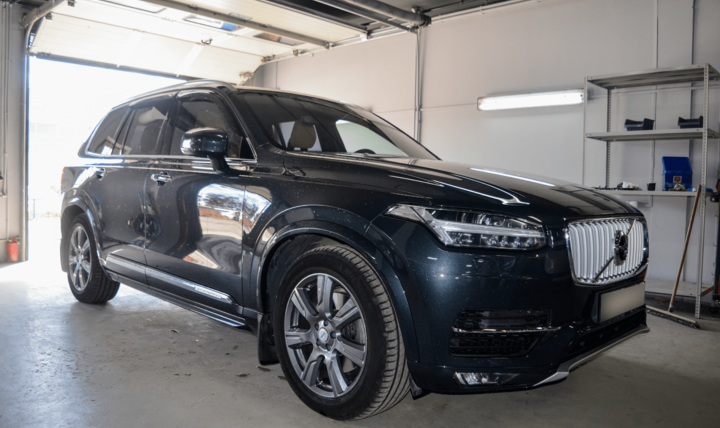 Шумоизоляция колесных арок Volvo XC90 в варианте 